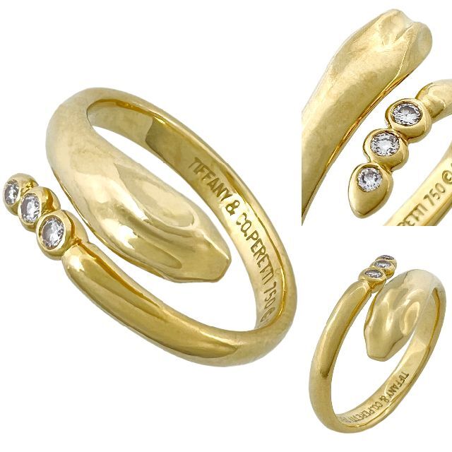 品】Tiffany&Co.スネークリング(ダイヤ)レア? www