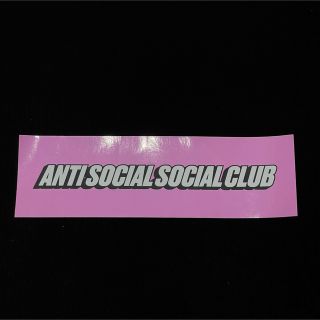 ANTI SOCIAL SOCIAL CLUB ステッカー(ステッカー)