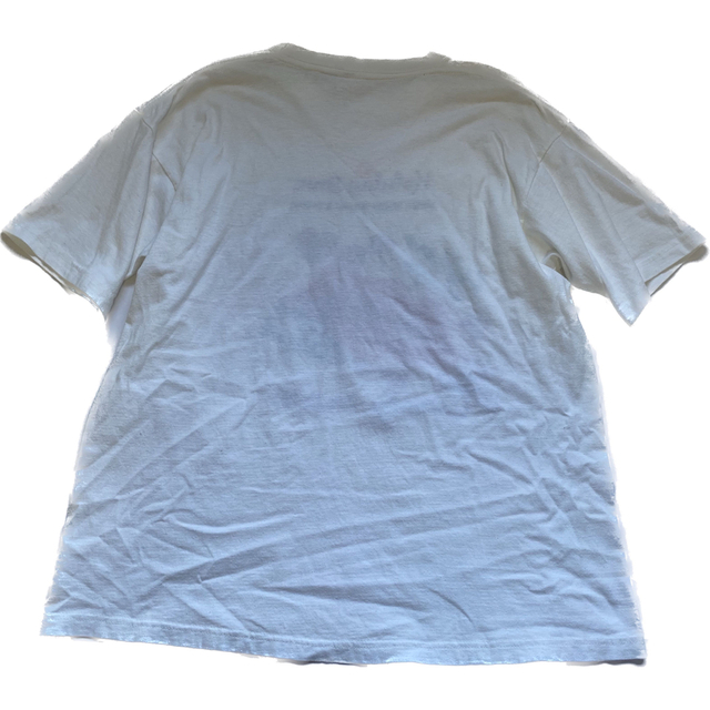 Lochie(ロキエ)のUSED USA 00s LIP＆HEART プリント半袖T WHT L/44 レディースのトップス(Tシャツ(半袖/袖なし))の商品写真