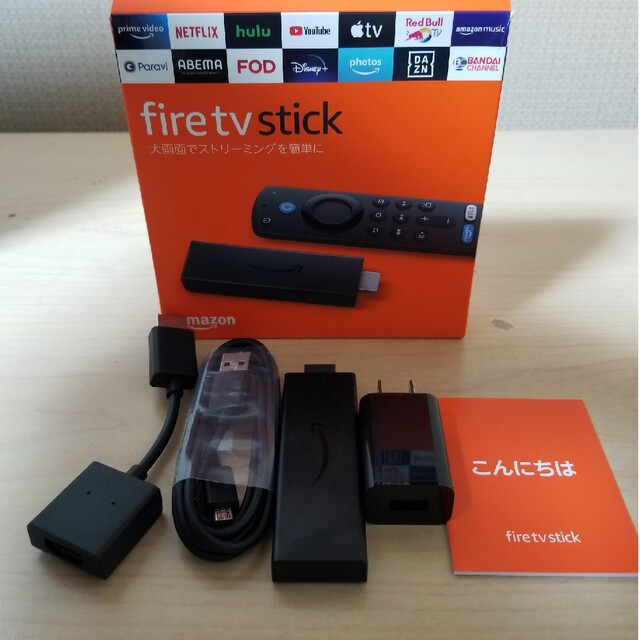 Amazon Fire TV Stick　第3世代　スティック本体、付属品のみ スマホ/家電/カメラのテレビ/映像機器(その他)の商品写真