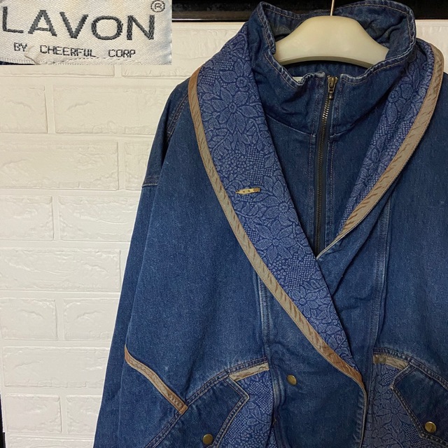 【一点物】R12 LAVON デニムジャケット デザイン ヨーロピアンジャケット