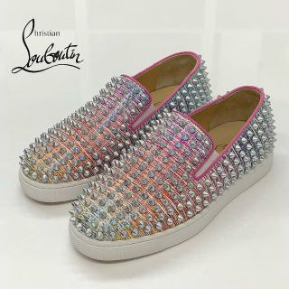 クリスチャンルブタン(Christian Louboutin)の6073 クリスチャンルブタン ローラーボート スパイク スリッポン(スリッポン/モカシン)