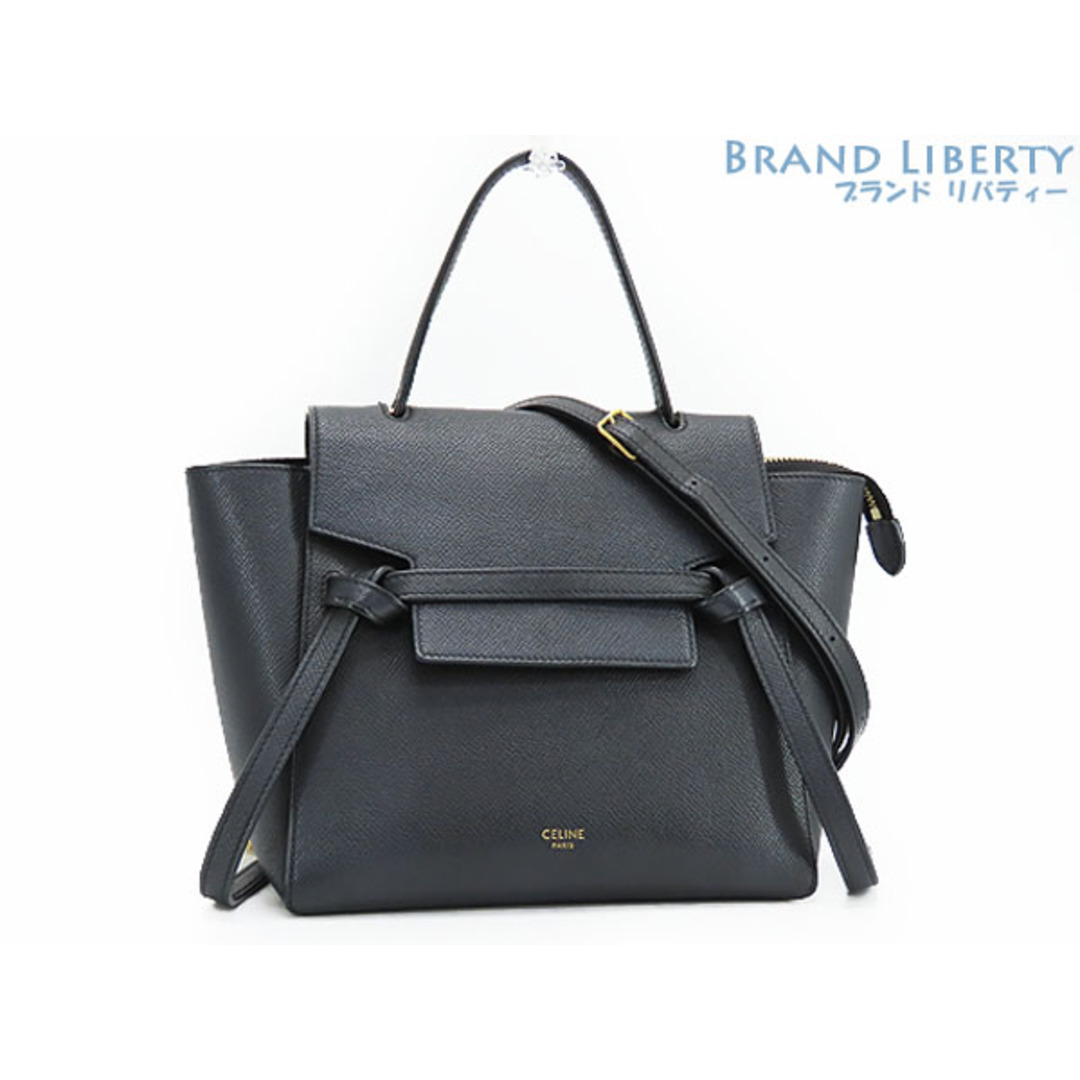 完璧 celine - 美品 セリーヌ ベルトバッグ ナノ 2WAY ハンドバッグ
