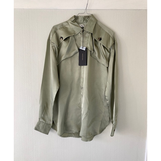 BOTTEGA VENETA Denim Twill Metal Button Shirt 700956 V1VA0 ボッテガ・ヴェネタ デニムツイルメタルボタンシャツ 半袖デニムシャツ ワッシャー加工 シワ加工 インディゴ サイズ46【220803】【-B】【me04】