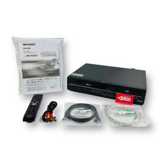 SHARP 250GBチューナーブルーレイレコーダー BD-HDV22 10年製