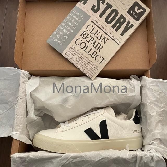 SALE/65%OFF】 新品 VEJA Campo ヴェジャ レザー スニーカーEUR36