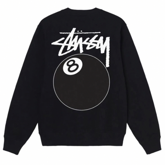 STUSSY 8 BALL CREW ステューシー スウェット トレーナー | www