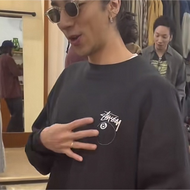 STUSSY(ステューシー)のSTUSSY 8 BALL CREW ステューシー　スウェット　トレーナー メンズのトップス(スウェット)の商品写真