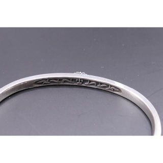 極 美品 ジャスティンデイビス クラウン バングル SBJ770 ブレスレット-