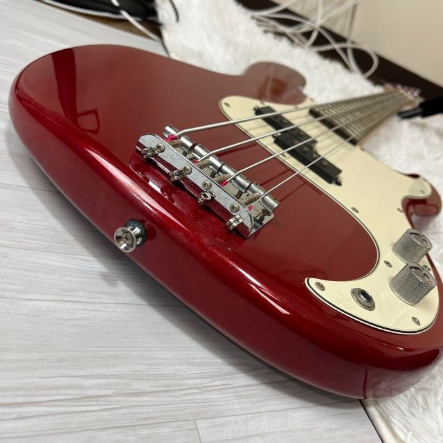 【4893】 弦交換済み SELDER precision bass red 楽器のベース(エレキベース)の商品写真