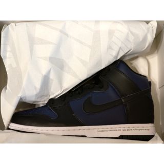 FRAGMENT - NIKE DUNK HI Midnight Navy FRAGMENTの通販 by tt's shop ...