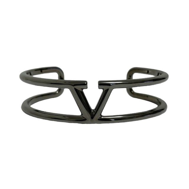 未使用】VALENTINO Vロゴ シグネチャー メタル バングル 格安SALE