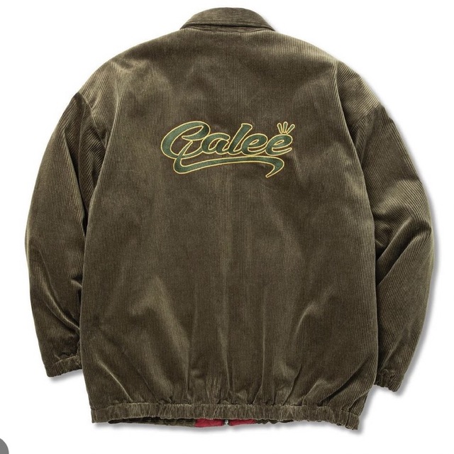 CALEE(キャリー)のcalee logo embroidery corduroy jacket メンズのジャケット/アウター(ブルゾン)の商品写真