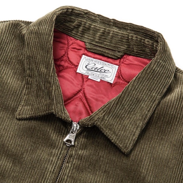 CALEE(キャリー)のcalee logo embroidery corduroy jacket メンズのジャケット/アウター(ブルゾン)の商品写真