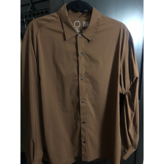 山と道　UL shirt Friar brown XL ULシャツ