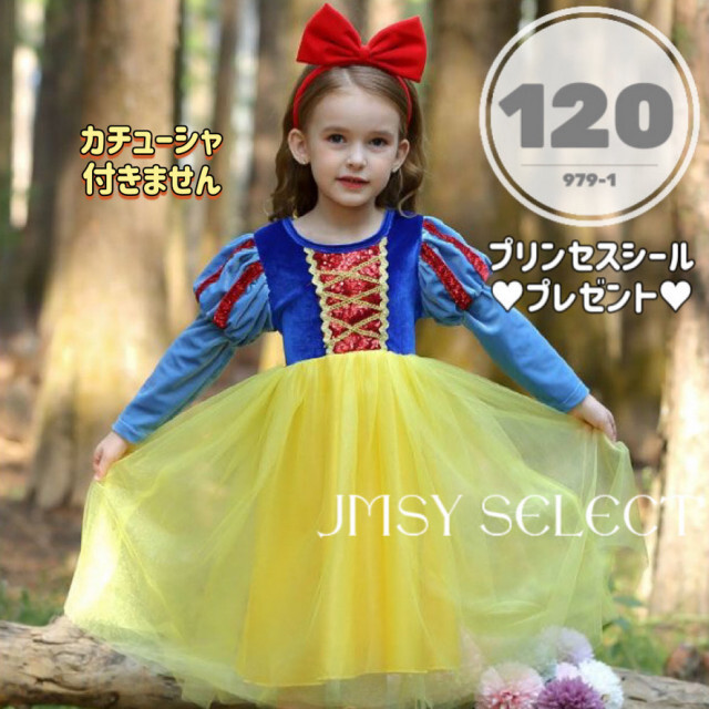 プチギフト 東京ディズニーランド SNOW WHITE (白雪姫) ドレス 120