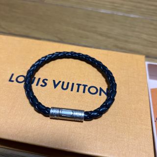 ルイヴィトン(LOUIS VUITTON)のルイヴィトン　メンズ　レザーブレスレット(ブレスレット)