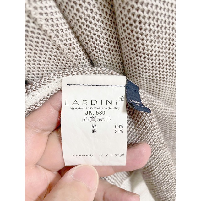 ラルディーニLARDINIニットジャケット