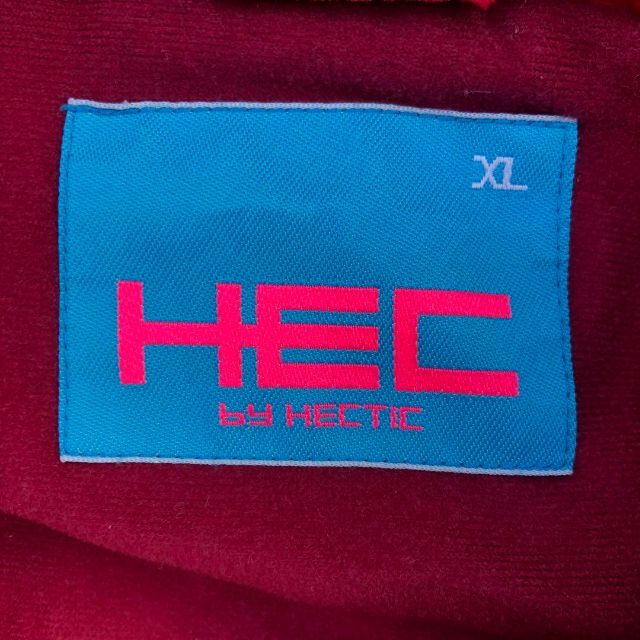 初期 HEC BY HECTIC ジャケット マウンテンパーカー XL レッド