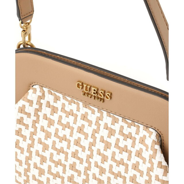 GUESS(ゲス)の【ブラウン系その他(CGW)】GUESS ショルダーバッグ クラッチバッグ (W)ABEY Frame Clutch レディースのバッグ(クラッチバッグ)の商品写真