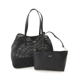 ゲス(GUESS)の【ブラック(BLA)】(W)VIKKY Large Tote(トートバッグ)