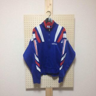 アディダス(adidas)の90s ビンテージ adidas トラックジャケット トリコロールカラー(ジャージ)