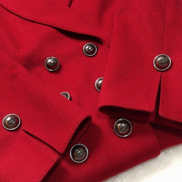 Christian Dior テーラード ジャケット ダブル ウール コート 激安通販