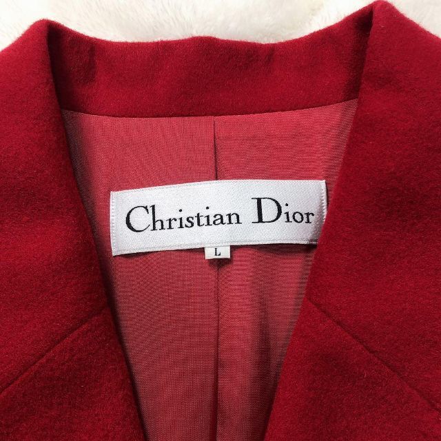 Christian Dior テーラード ジャケット ダブル ウール コート 激安通販