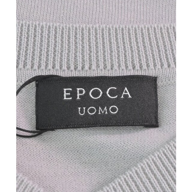 EPOCA UOMO エポカウォモ ニット・セーター 50(XL位) グレー 【古着