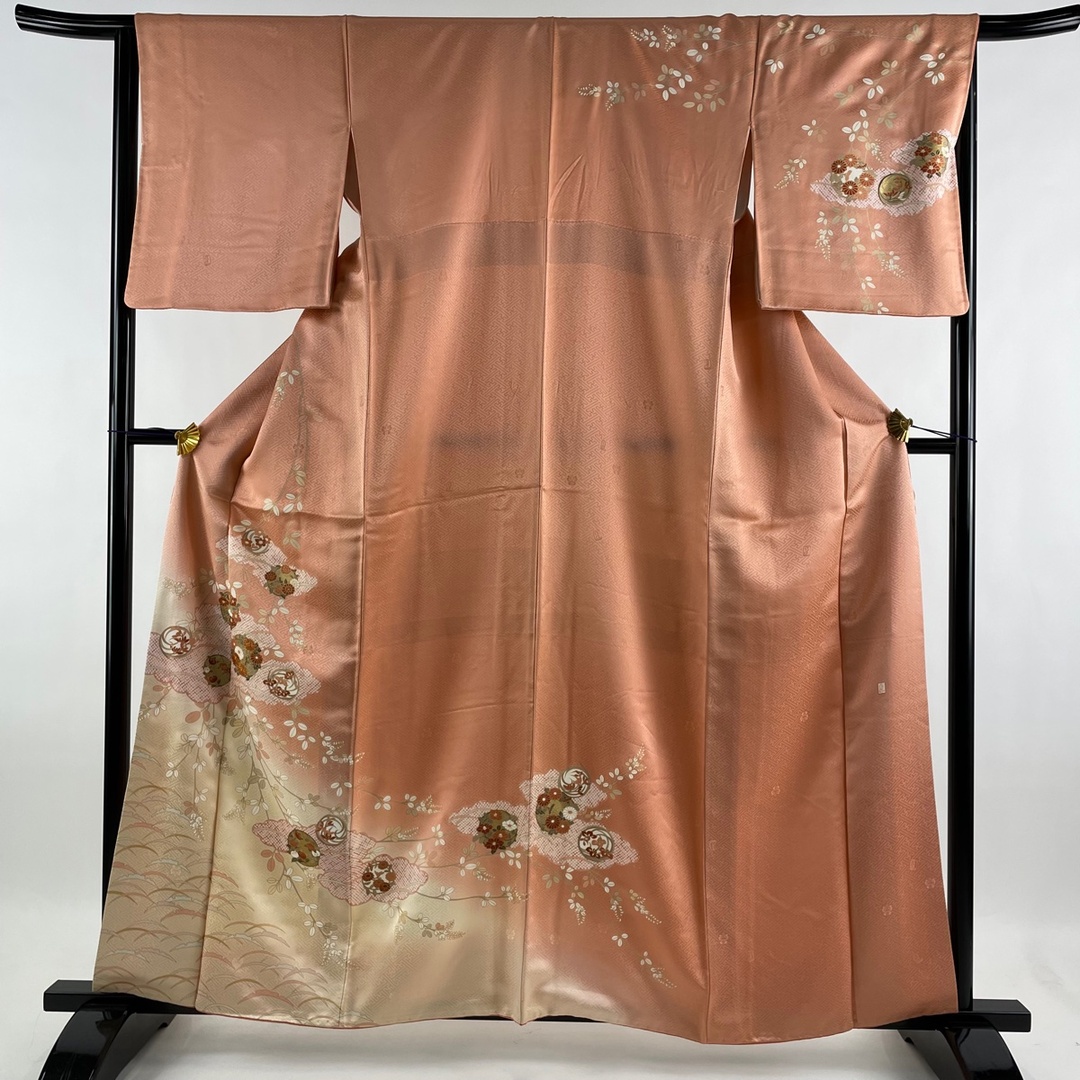 訪問着 美品 逸品 身丈161.5cm 裄丈66.5cm 正絹