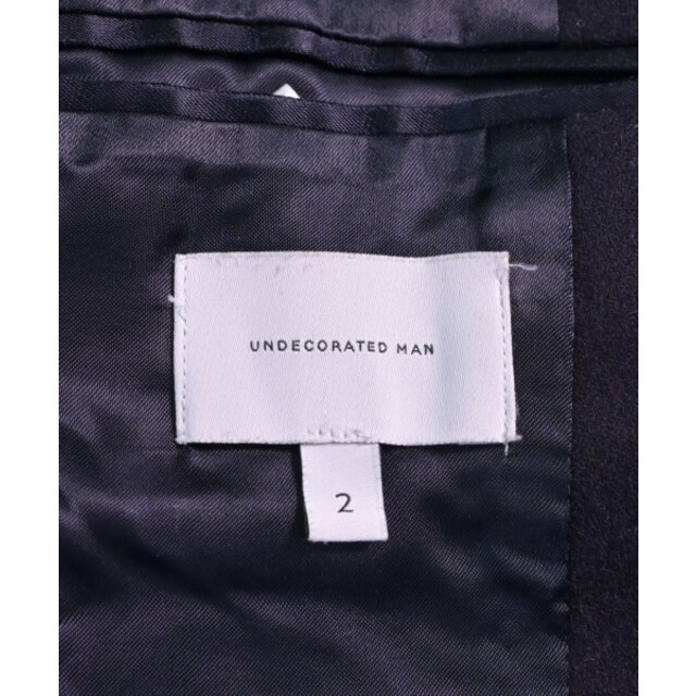 undecorated MAN(アンデコレイテッドマン)のundecorated MAN カジュアルジャケット 2(M位) 紺 【古着】【中古】 メンズのジャケット/アウター(テーラードジャケット)の商品写真