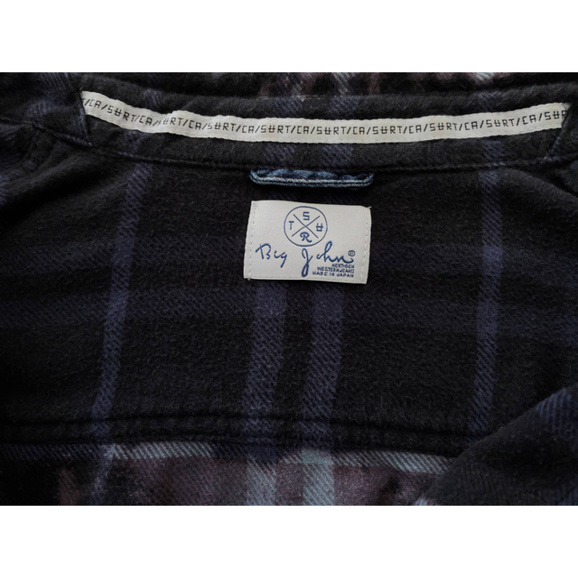 Ron Herman(ロンハーマン)の希少のRHC × BIG JOHN × SURT トリプルコラボ チェックシャツ メンズのトップス(シャツ)の商品写真