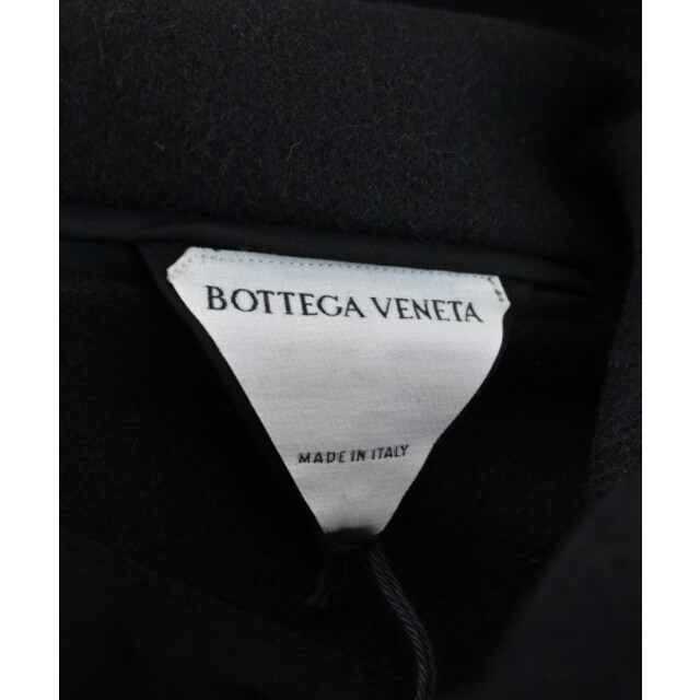 Bottega Veneta(ボッテガヴェネタ)のBOTTEGA VENETA ボッテガベネタ チェスターコート 46(M位) 黒 【古着】【中古】 メンズのジャケット/アウター(チェスターコート)の商品写真