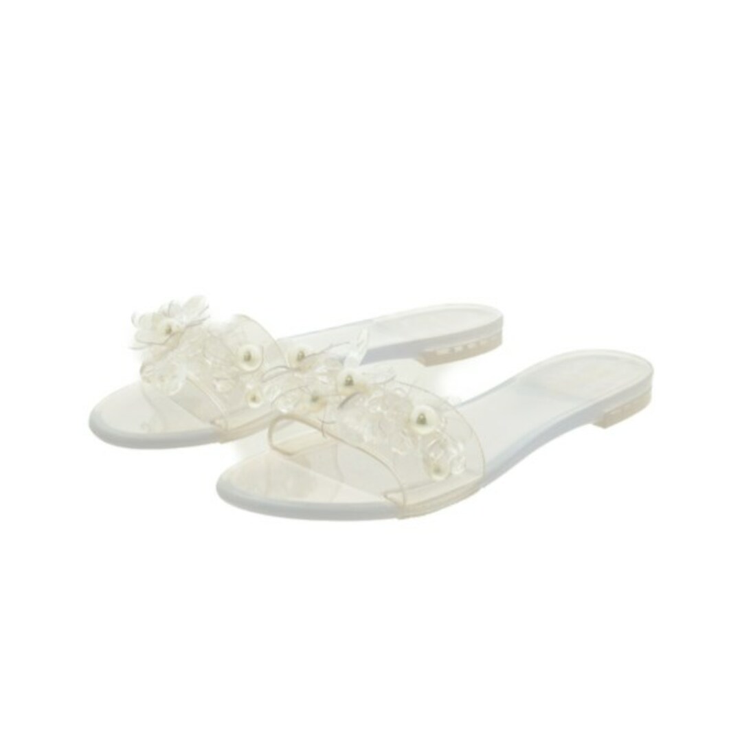 Simone Rocha(シモーネロシャ)のSimone Rocha サンダル 37(23.5cm位) クリア 【古着】【中古】 レディースの靴/シューズ(サンダル)の商品写真