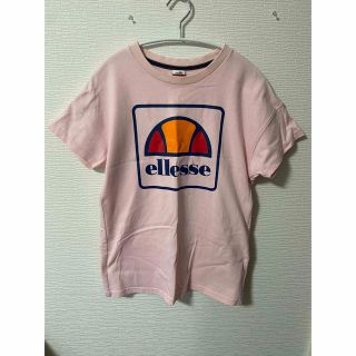 エレッセ(ellesse)のellesse ピンク　ロゴTシャツ(Tシャツ(半袖/袖なし))