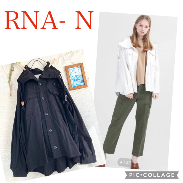 RNA-N(アールエヌエーエヌ)のRNA- N★リネンの羽織りやすくて使い勝手の良いアウター　コート　ジャケット レディースのジャケット/アウター(その他)の商品写真
