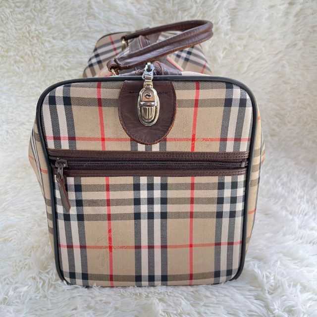 バーバリー/BURBERRY ボストンバッグ ノバチェック 大容量 旅行 バーバリー/BURBERRY ボストンバッグ ノバチェック 大容量 旅行