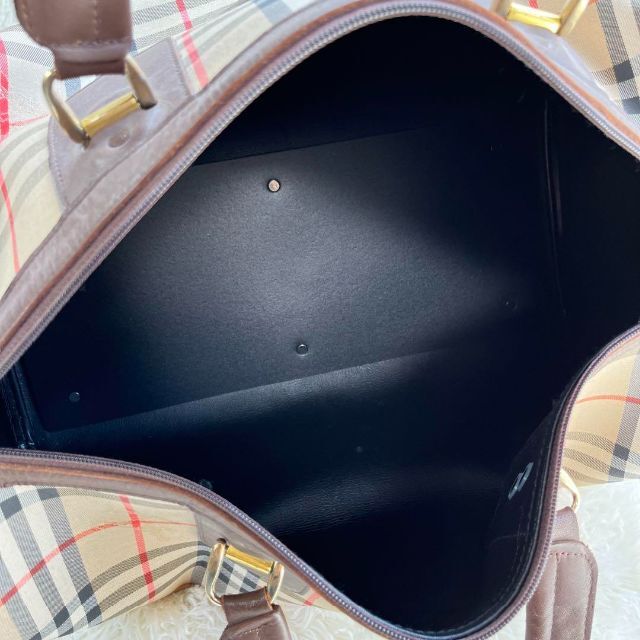 バーバリー/BURBERRY ボストンバッグ ノバチェック 大容量 旅行 バーバリー/BURBERRY ボストンバッグ ノバチェック 大容量 旅行