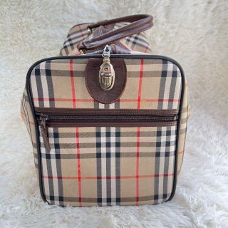 バーバリー/BURBERRY ボストンバッグ ノバチェック 大容量 旅行 ホース バーバリー/BURBERRY ボストンバッグ ノバチェック 大容量 旅行 ホース