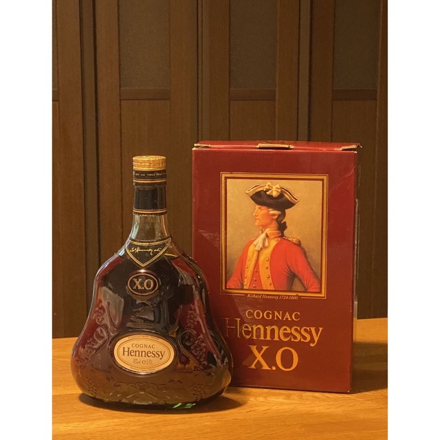 ヘネシー Hennessy XO 金キャップ グリーンボトル  コニャック