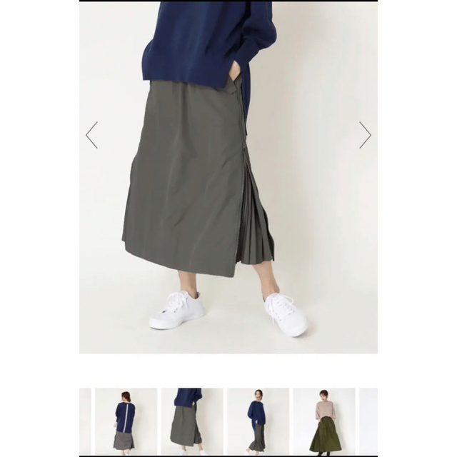 Jines - ❤️美品 Jines サイドジップアッププリーツスカートの通販 by