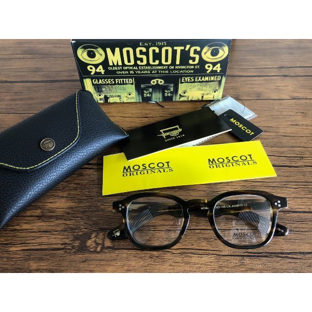 MOSCOT MOMZA / モスコット モンツァ 46 BAMBOO