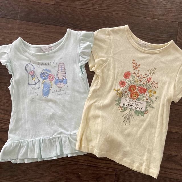 Seraph(セラフ)のTシャツ 120  セラフ　マザウェイズ　2枚セット キッズ/ベビー/マタニティのキッズ服女の子用(90cm~)(Tシャツ/カットソー)の商品写真