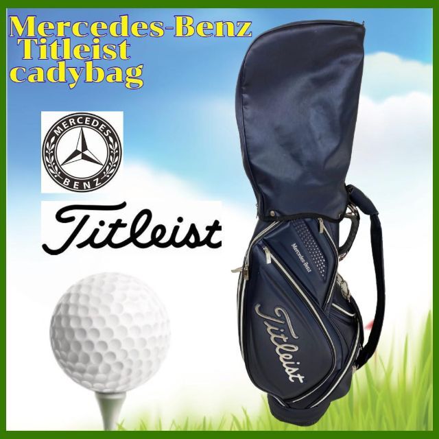 美品 キャディバッグ メルセデスベンツ タイトリスト 5分割 Titleist ...