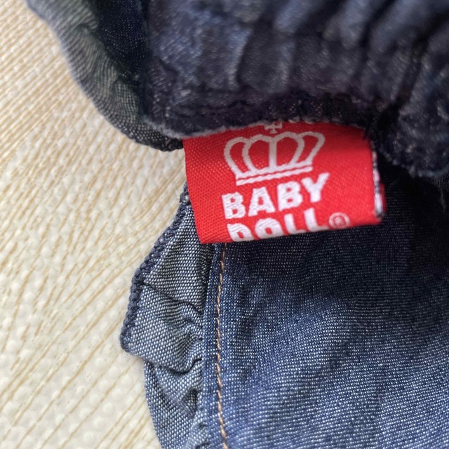 BABYDOLL(ベビードール)のベビードール　baby doll ロンパーススカート キッズ/ベビー/マタニティのベビー服(~85cm)(ワンピース)の商品写真