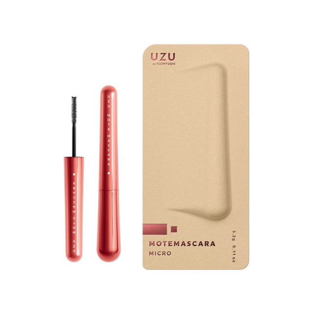 FLOWFUSHI(フローフシ)の限定 新品未開封 UZU 38℃ モテマスカラ マイクロ RED レッド コスメ/美容のベースメイク/化粧品(マスカラ)の商品写真