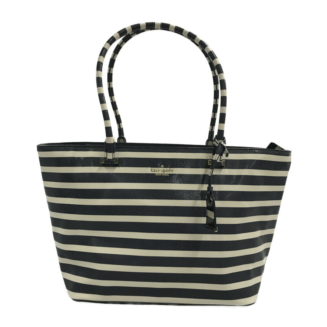 ケイトスペード kate spade トートバッグ ボーダー柄 レディース