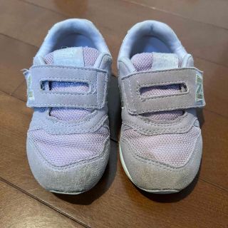 ニューバランス(New Balance)のニューバランス　子供靴　薄紫　14cm(スニーカー)