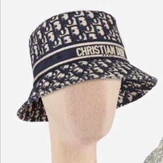 最新入荷 美品 Christian Dior Jardin Cannage ラフィアハット ハット
