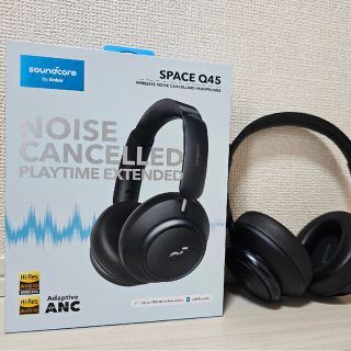 soundcore SPACE Q45 BLACK　Anker(ヘッドフォン/イヤフォン)